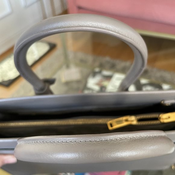 YSL Saint Laurent Sac de Jour in Grey (Like New) - Picture 12 of 12